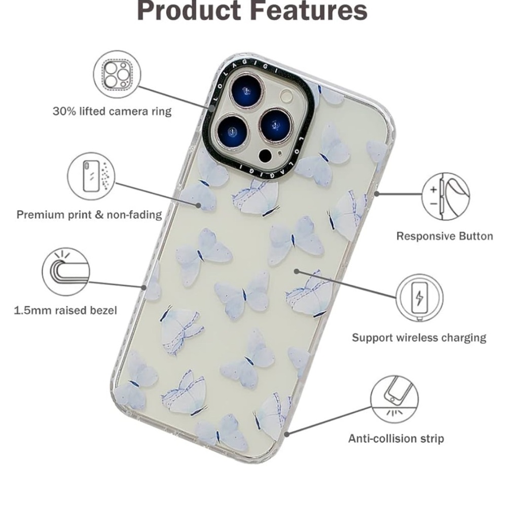 Butterfly phone case
